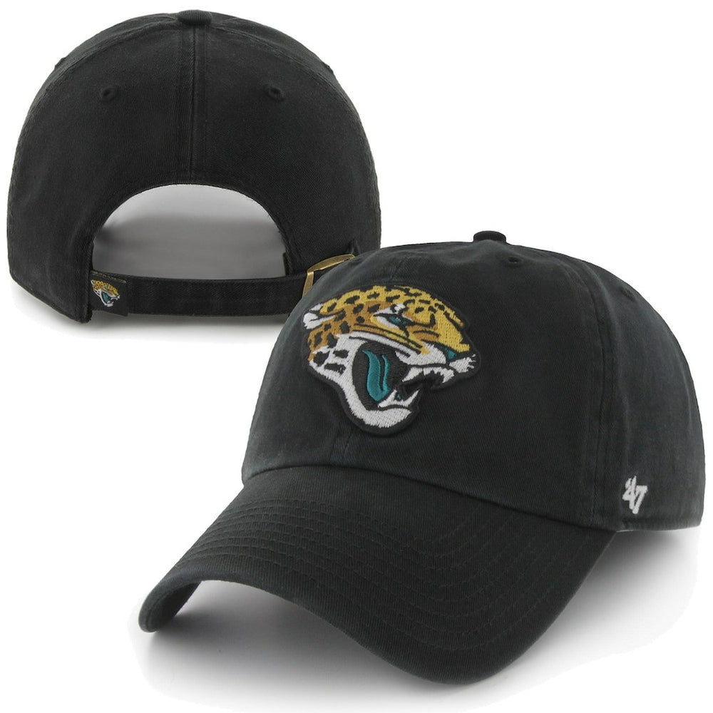 '47 Brand Jacksonville Jaguars New Logo Clean-Up Adjustable Slouch Hat - Black cheap