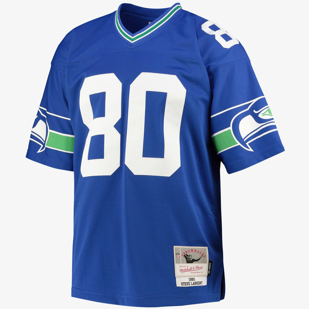Seattle Seahawks 1985 Steve Largent Jersey - Navy sale
