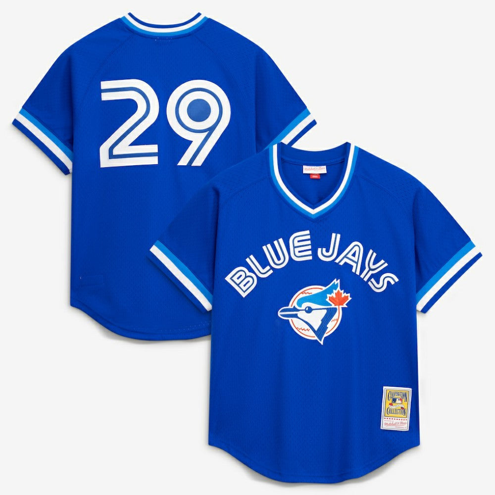 Joe Carter Toronto Blue Jays Authentic Batting Practice Jersey Royal