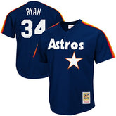 Nolan Ryan Houston Astros Authentic Batting Practice Jersey Navy