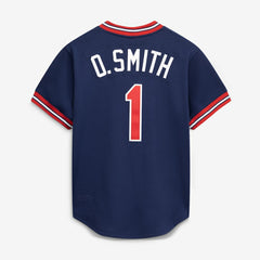 Ozzie Smith St. Louis Cardinals Authentic Batting Practice Jersey Navy