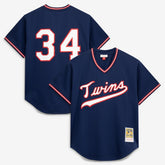 Kirby Puckett Minnesota Twins Authentic Batting Practice Jersey Navy