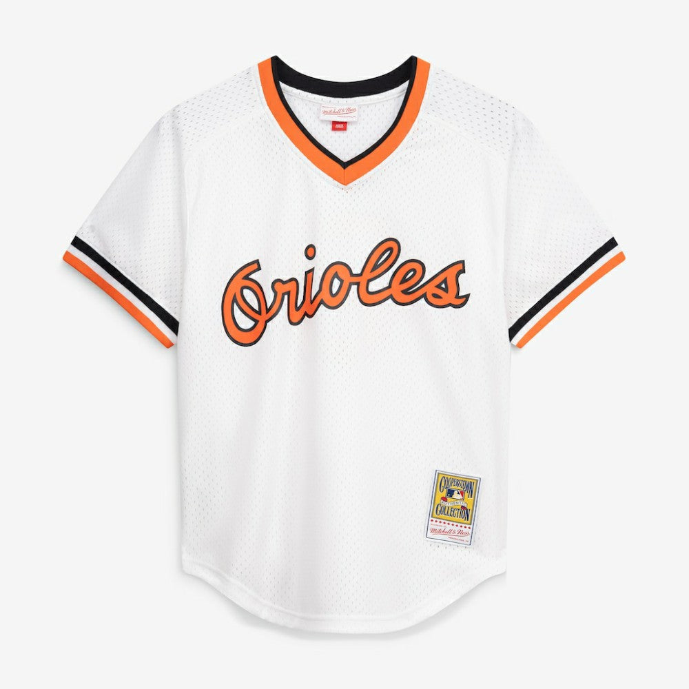 Cal Ripken Jr. Baltimore Orioles Authentic Batting Practice Jersey White