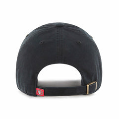 '47 Brand San Francisco 49ers Cleanup Basic Adjustable Hat - Black discount