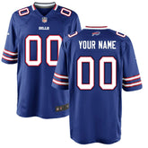 Buffalo Bills Youth Custom Game Jersey - Royal cheap