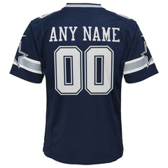 Dallas Cowboys Youth Custom Game Jersey - Navy cheap