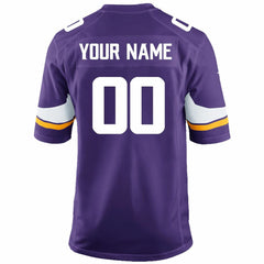 Minnesota Vikings Youth Custom Game Jersey on sale