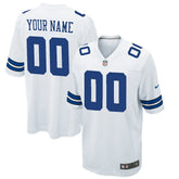 Dallas Cowboys Custom Youth Game Jersey discount