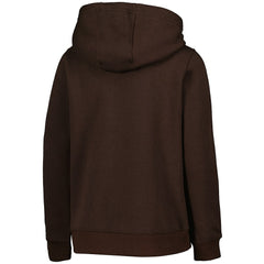 Cleveland Browns Youth Team Logo Pullover Hoodie - Brown sale