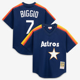 Craig Biggio Houston Astros Authentic Batting Practice Jersey Navy