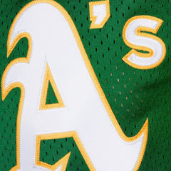 Reggie Jackson Athletics Authentic Batting Practice Jersey Green