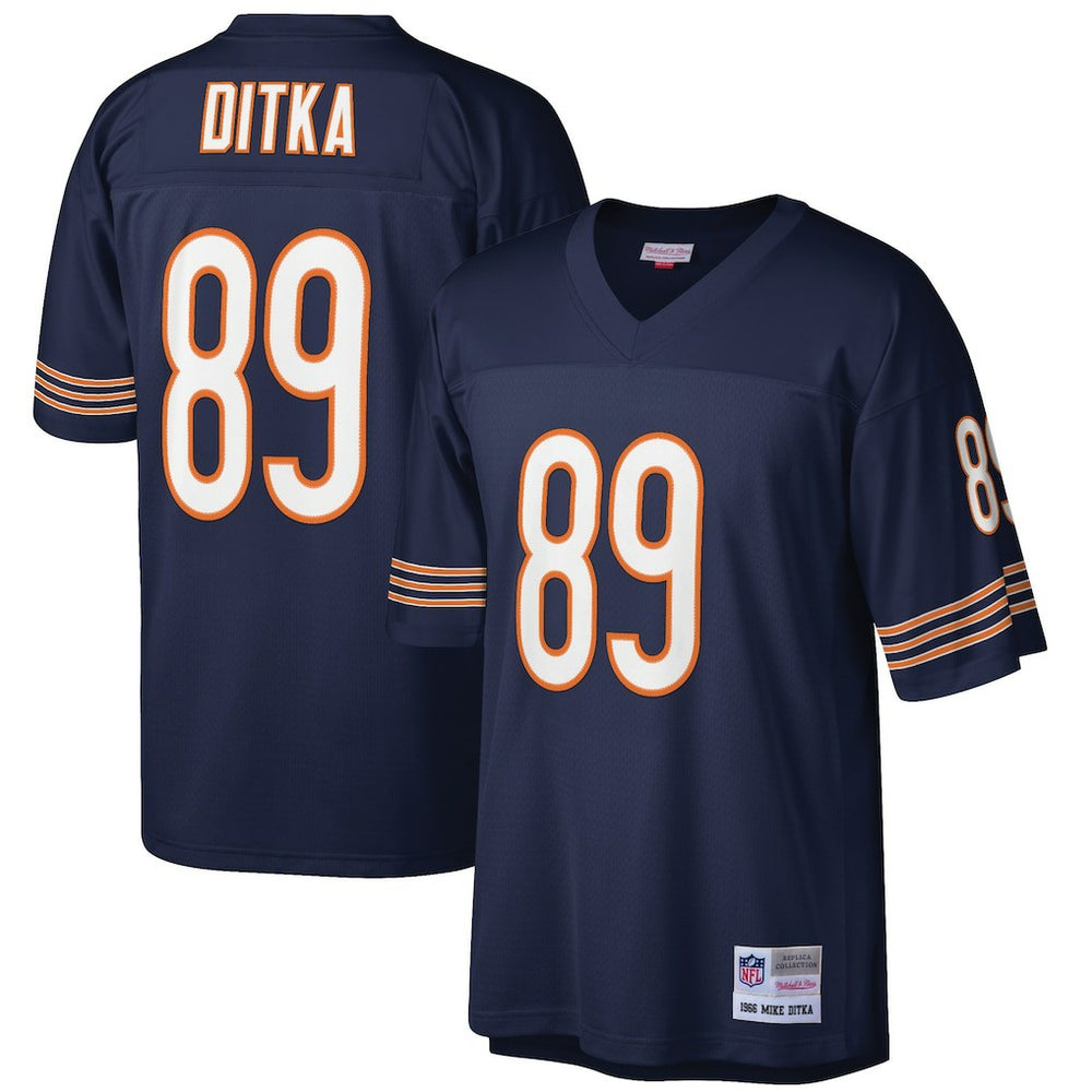 Mike Ditka Chicago Bears Retired Player Legacy Replica Jersey - Navy cheap