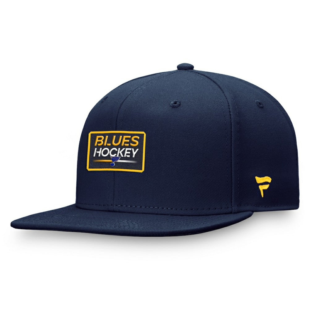 St. Louis Blues Fanatics Authentic Pro Prime Snapback Hat – Navy Hats