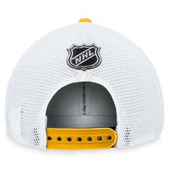 St. Louis Blues Fanatics Authentic Pro Rink Trucker Adjustable Hat - Navy Hats