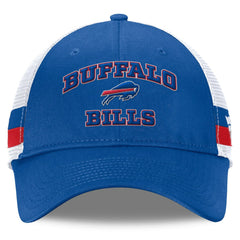 Buffalo Bills Fundamentals Side Stripe Trucker Adjustable Hat - Royal/White on sale