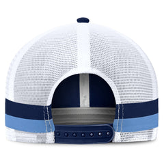 Tennessee Titans Fundamentals Side Stripe Trucker Adjustable Hat - Navy/White outlet