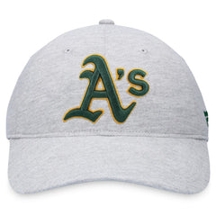 Athletics Logo Adjustable Hat Heather Gray