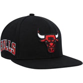 Chicago Bulls Side Core 2.0 Snapback Hat - Black discount