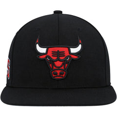 Chicago Bulls Side Core 2.0 Snapback Hat - Black discount