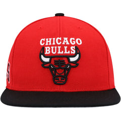 Chicago Bulls Side Core 2.0 Snapback Hat - Red/Black outlet