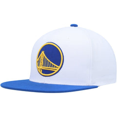 Golden State Warriors Side Core 2.0 Snapback Hat sale - White/Royal cheap