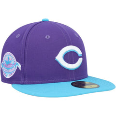 Cincinnati Reds Vice 59FIFTY Fitted Hat Purple