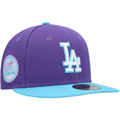 Los Angeles Dodgers Vice 59FIFTY Fitted Hat Purple