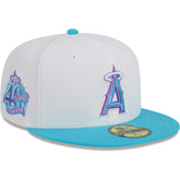 Los Angeles Angels Vice 59FIFTY Fitted Hat White