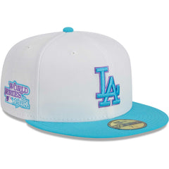 Los Angeles Dodgers Vice 59FIFTY Fitted Hat White