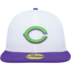 Cincinnati Reds 1990 World Series Side Patch 59FIFTY Fitted Hat White