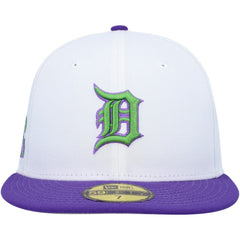 Detroit Tigers 1984 World Series Side Patch 59FIFTY Fitted Hat White
