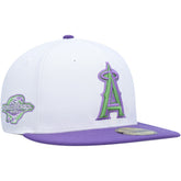 Los Angeles Angels 2002 World Series Side Patch 59FIFTY Fitted Hat White