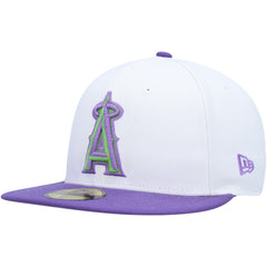 Los Angeles Angels 2002 World Series Side Patch 59FIFTY Fitted Hat White