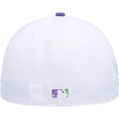 Los Angeles Dodgers 2020 World Series Side Patch 59FIFTY Fitted Hat White