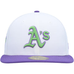 Athletics 1989 World Series Side Patch 59FIFTY Fitted Hat White