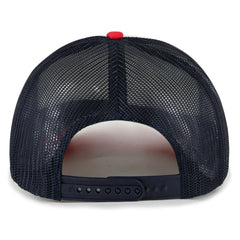 Boston Red Sox Foam Front Script Trucker Snapback Hat White