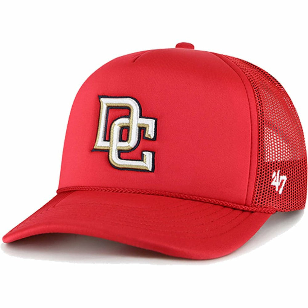 Washington Nationals Foam Logo Trucker Adjustable Hat Red