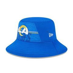 Los Angeles Rams New Era 2023 NFL Training Camp Stretch Bucket Hat - Royal online