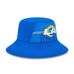 Los Angeles Rams New Era 2023 NFL Training Camp Stretch Bucket Hat - Royal online