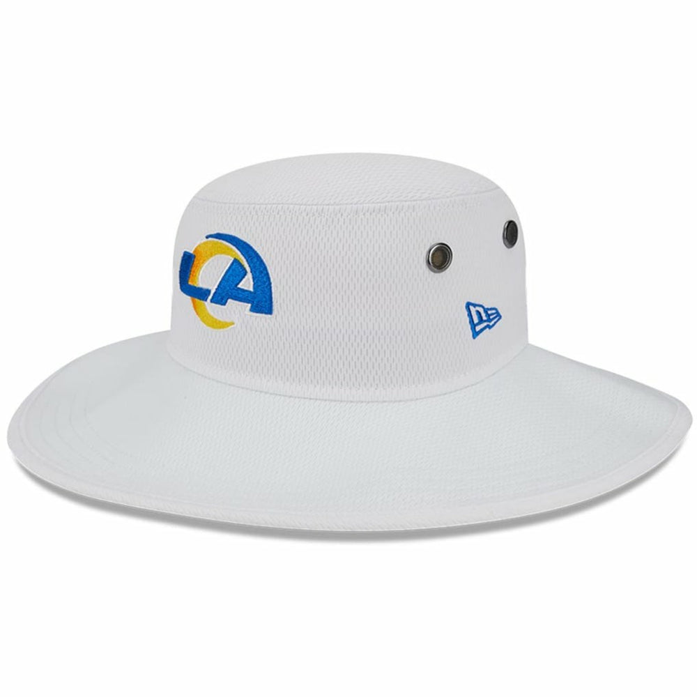 Los Angeles Rams New Era 2023 NFL Training Camp Panama Bucket Hat - White for sale