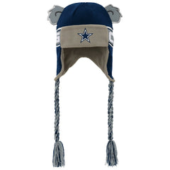 Dallas Cowboys Youth Wordmark Ears Trooper Knit Hat - Navy outlet