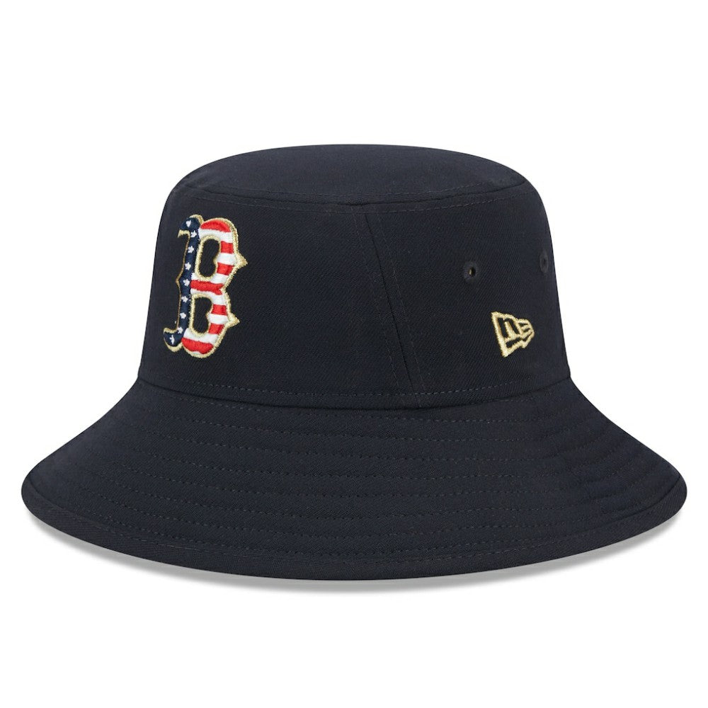 Boston Red Sox 2023 Fourth of July Bucket Hat Navy