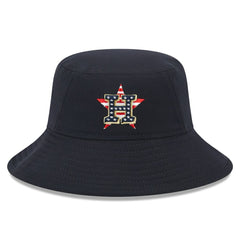 Houston Astros 2023 Fourth of July Bucket Hat Navy