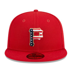 Pittsburgh Pirates 2023 Fourth of July 59FIFTY Fitted Hat Red