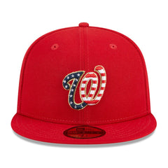 Washington Nationals 2023 Fourth of July 59FIFTY Fitted Hat Red