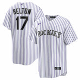 Todd Helton Colorado Rockies Home Retired Player Replica Jersey White