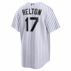 Todd Helton Colorado Rockies Home Retired Player Replica Jersey White
