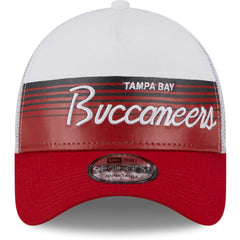 Tampa Bay Buccaneers New Era Horizon A-Frame 9FORTY Snapback Hat - Scarlet online