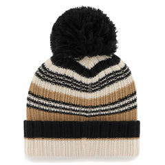 Tennessee Titans '47 Women's Barista Cuffed Knit Hat with Pom - Natural sale