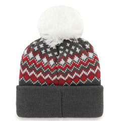 Tampa Bay Buccaneers '47 Women's Elsa Cuffed Knit Hat with Pom - Pewter sale